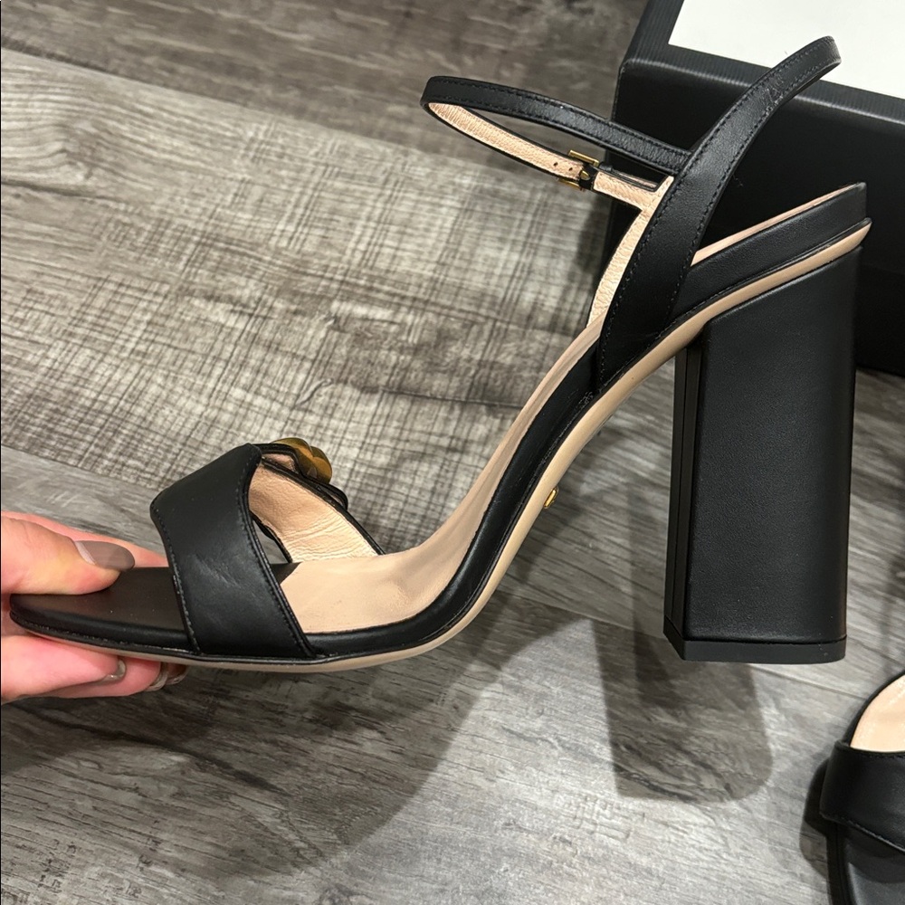 Gucci Marmont High Heel Sandals - Picture 2 of 6